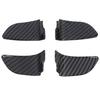 For Subaru WRX STI 2015-2021 Carbon Fiber Inner Door Handle Bowl Cover Trim 4pcs
