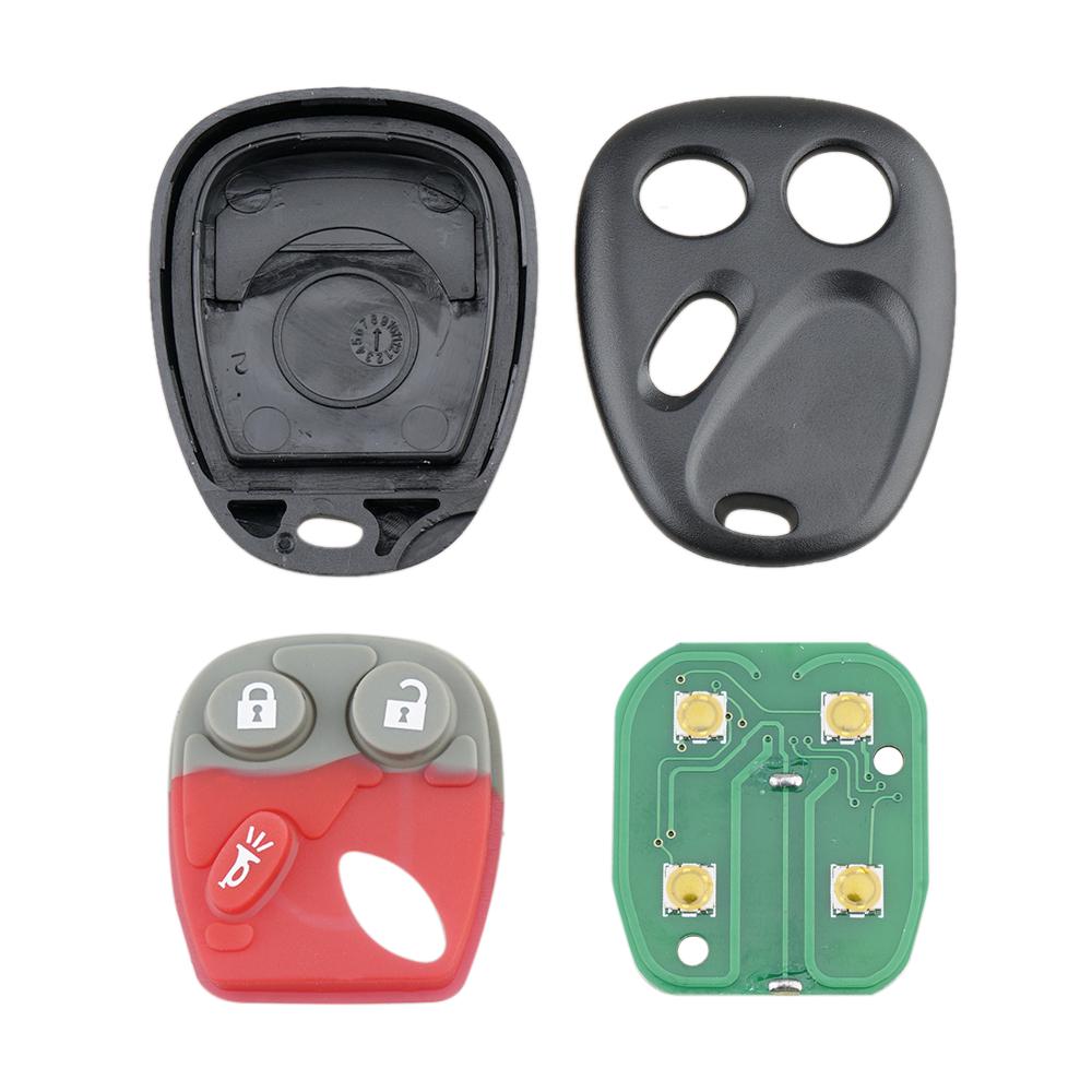 ECCPP Replacement 315MHz Keyless Entry Remote Key Fob fit for Chevy Trailblazer/GMC Envoy/Buick Rainier/Isuzu Ascender MYT3X6898B 2X ECCPP Replacement 315MHz Keyless Entry Remote Key Fob fit for Chevy Trailblazer/GMC Envoy/Buick Rainier/Isuzu Ascender MYT3X6898B 2X
