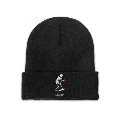 Lil Peep Esqueleto Crybaby Más Vendido Gorros de Punto para Mujer Unisex Skullies Gorros de Invierno Poliéster Gorras Casuales