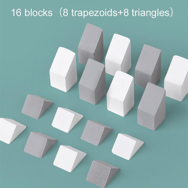 Jucării puzzle din lemn DIY cu ascunsă Montessori Antrenament pentru gândirea logică Blocuri de ascundere Jocuri de masă Jucării educaționale pentru copii