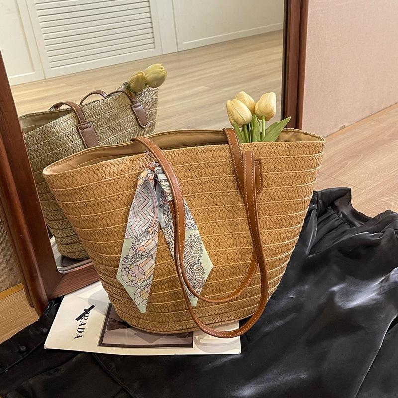 Large-capacity Seaside Vacation Beach Bag Casual Single-shoulder Tote Bag