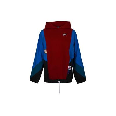 Icon Clash Fleece Hoodie Women Tops Red CJ2030-677