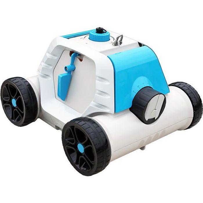 Robot de piscine - Bestway - Thetys - Autonome - nettoyage fond plat - 20m² max
