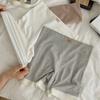 Basic Micro Pressure Compression Safety Pants with Two In One Anti Glare Non Rolled Edges Pure Cotton Crotch Leggings Seamless Underwear Panties