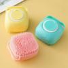 Silicone Pet Bath & Massage Brush for Dogs, Cats & Babies - Hair Removal & Bathing Tool