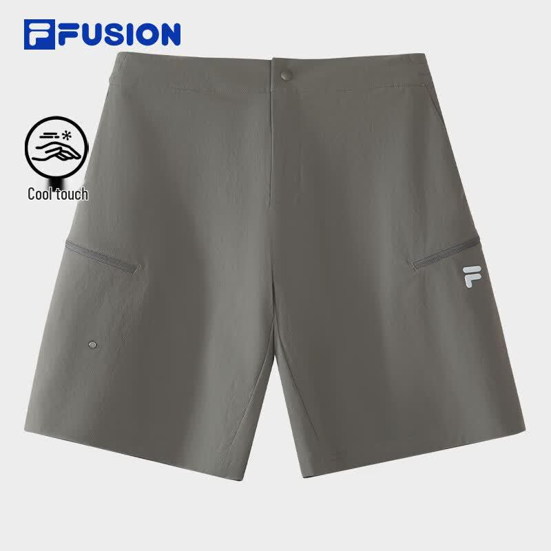 FILA FUSION Men s Washed Grey Casual Shorts S