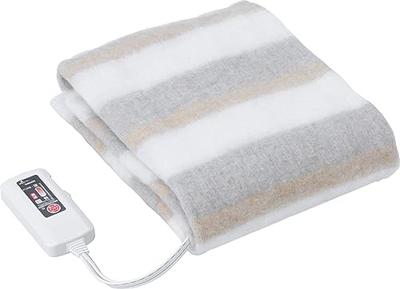 Electric Blanket, 140 X 80 Cm, Single, with Timer, Washable, Energy-Saving, Antibacterial, Odor-Resistant, Anti-Mite Function, and Room Temper