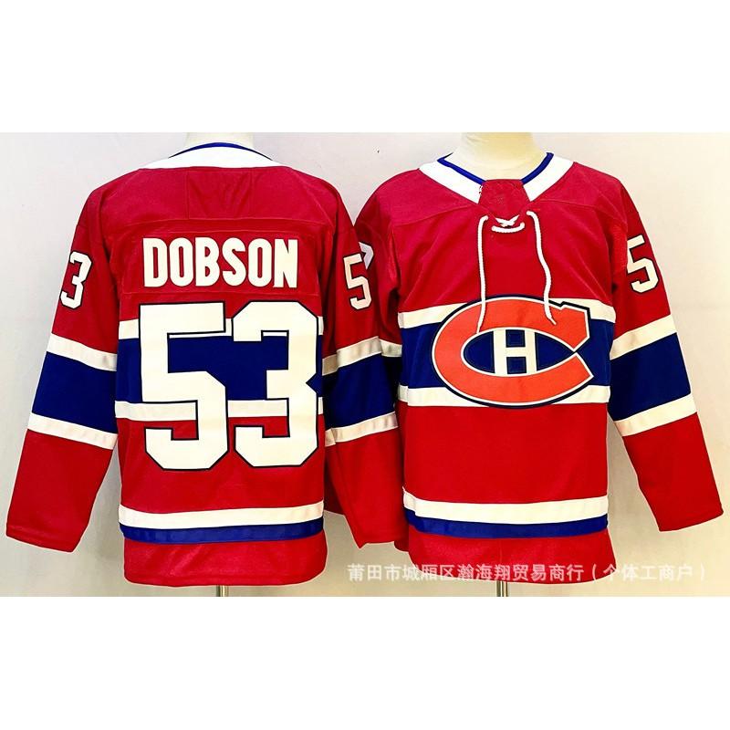 Mens Ice Hockey Jersey Canada Team 48 Hutson Embroidered Performance Sportswear Adult Fall Season