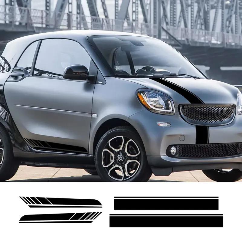 Car Stickers for Mercedes Benz Smart Forease Fortwo Fourjoy Forspeed Graphics Stripes Style Vinyl Decals Auto Tuning Accessories