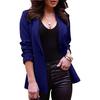 GMXIA Women's Casual Blazer Long-sleeved Oversized Front Cardigan Business Lapel Button Up Office Jacket