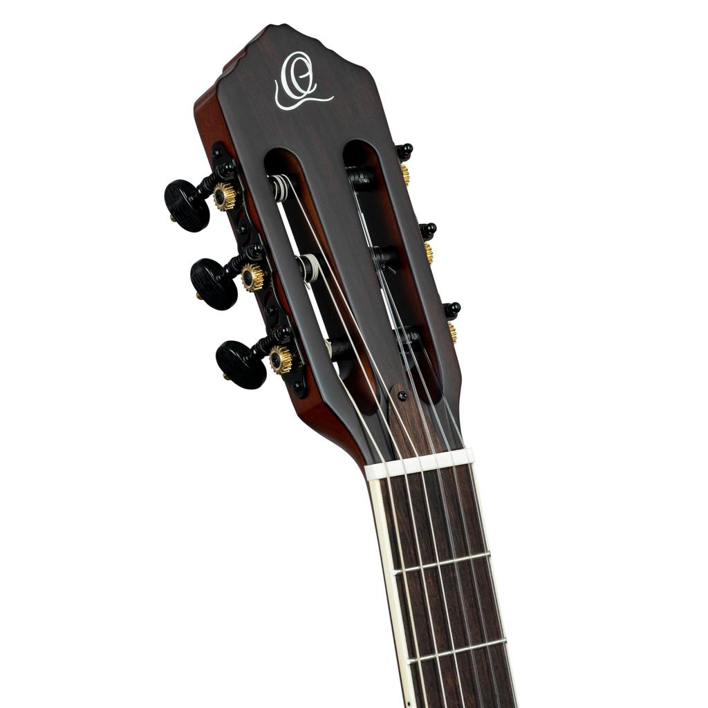 ORTEGA Classical Guitar TourPlayer Series Spruce Top Electric Satin Black Cable RTPSTD-SBK [Gig Bag/USB-C Included] [ ]