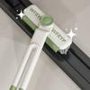 3 In 1 Rotating Crevice Brush Kitchen Toilet Stove Sink Scrubbing Cleaning Tool Hard-Bristled Brush for Stiff Angled Bristles