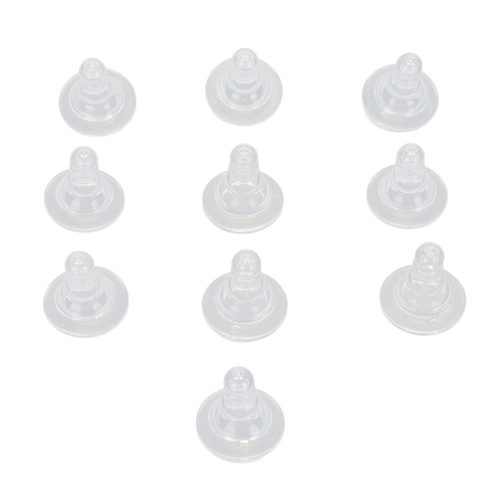 10 Buc. Tetină Alăptare Capră Silicon Moale Îngroșat Tetine Alăptare Miel pentru Porc Oaie Bovine