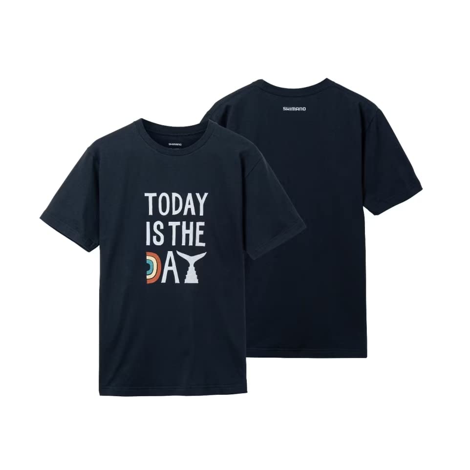 

Organic Cotton Graphic Navy WM [Shimano] T-shirt SH-003V