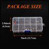 115Pcs/Box Fishing Swivels Kit With Barrel Swivel Snaps Sinker Slides Triple Swivel Fishing Line Connector Tackle