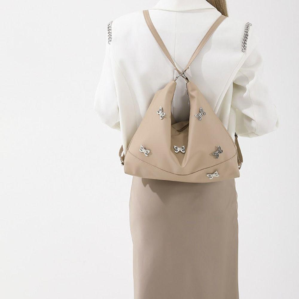 Shopping Bag Butterfly Shoulder Bag Y2K Crossbody Bag Casual Large Capacity Tote Bag  Streetwear