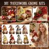 Kit de Patchwork de Lutins DIY - Ensemble de Couture de Noël pour Décorations de Fêtes