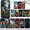 Dinosaur Phone Case for OPPO A40 A60 A80 A15 A16 A17 A54 A54S A53 A53S A56 A57 A98