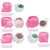 Cow Duck Chick Sheep Animal Shaped Silicone Moulds for Epoxy Resin, Tealight Holder Candle Container Home Decoration