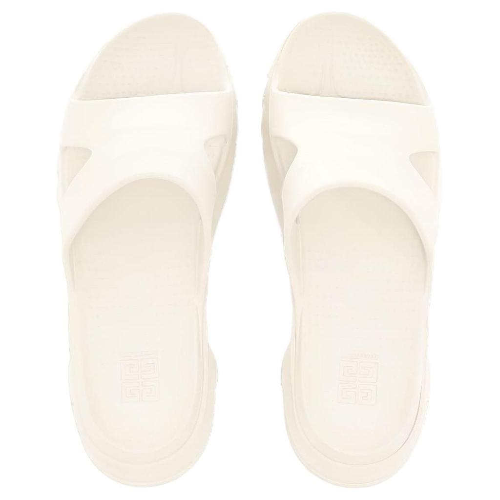 Givenchy Marshmallow Slide Slippers Men's Ecru BH301AH0V5-130