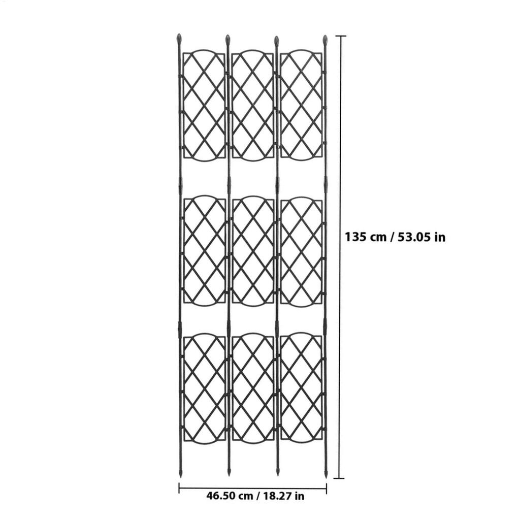 Plant Trellis Indoor Vegetable Growing Obelisk Structures Potted Plant Support Trellis Indoor For Balcony Terrace Yard Backyard