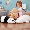 Pillow Bear Cartoon Grizzly Bear Panda Soft Stuffed Plush Toy Doll