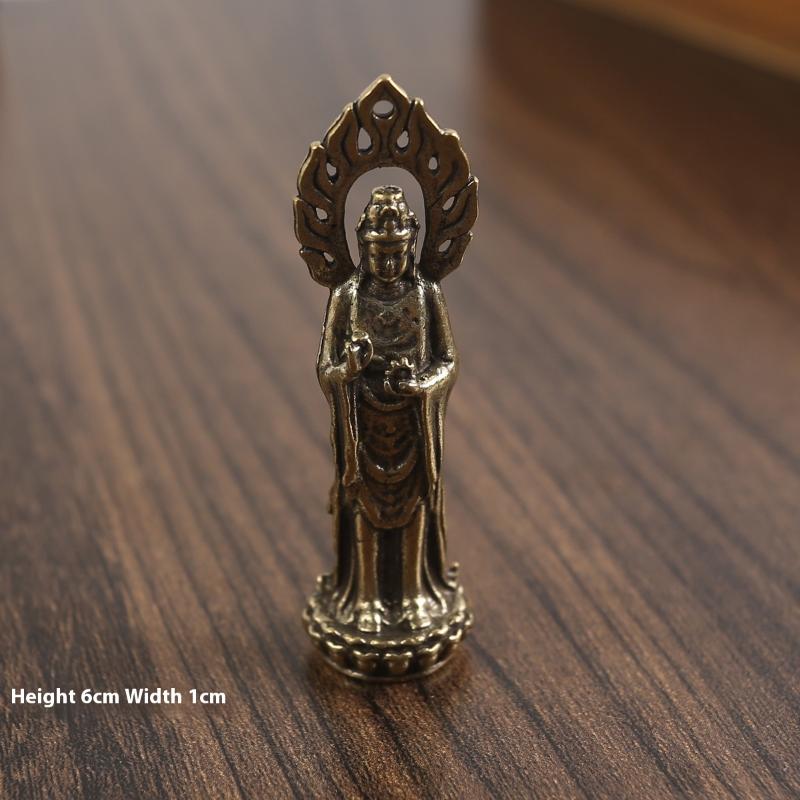 Buddha Guanyin Statue Bodhisattva Buddha Statue Desktop Decoration Handicraft Buddhist Decor