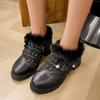 Spring and Summer Footwear Plus Size Shoes with Thick Soles and Thick Soles with Velvet Shoes and Boots
