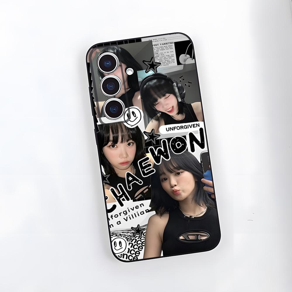 Singer Kim C- Chaewon Phone Case For Samsung S26 S25 Plus S20 S20 Plus S22 Ultra S23 FE S21 Plus S21 Ultra Soft Cover