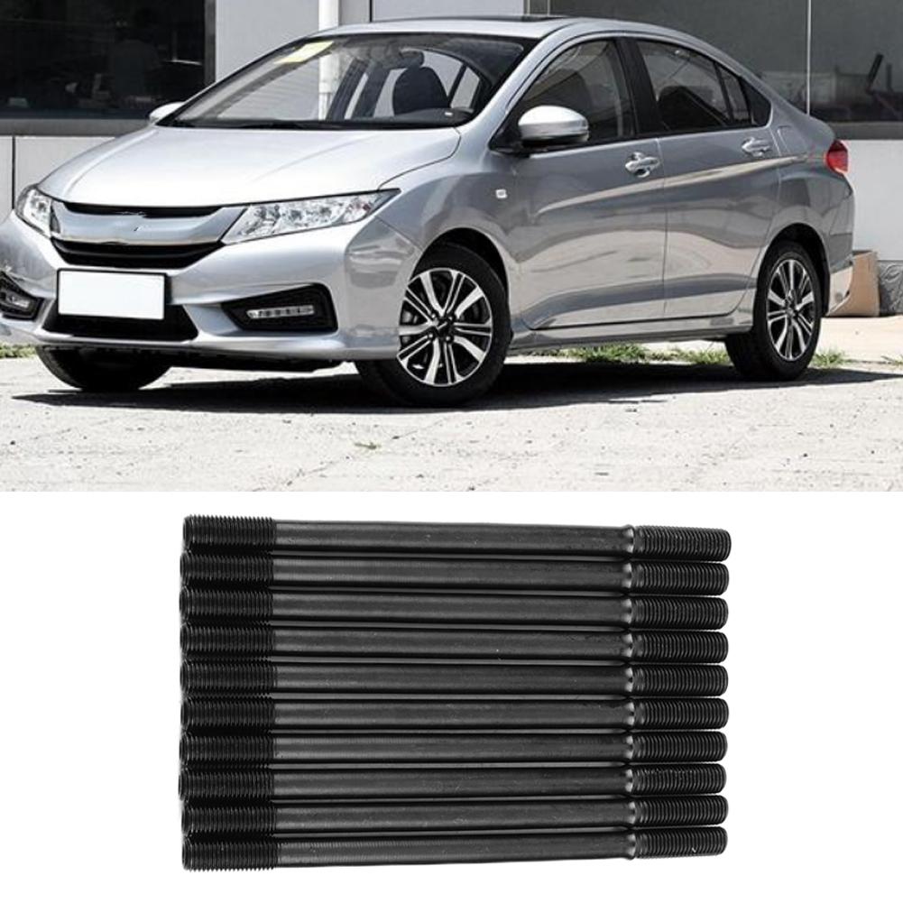 Cylinder Head Stud Kit Fit for Honda Acura 1.8L B18C1 GSR B18C5 TypE R Series DOHC VTEC Engines