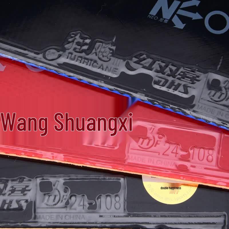 DHS NEO Hurricane 3 Gomma da Ping Pong con Spugna Blu Provinciale