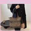 Stylish Leopard Print Large Capacity Tote Bag For Women Perfect For Everyday Use