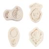 Mirror Frame Fondant molds cupcakes Top Decorations Biscuit Decorations Craft Tool Resin Moulds Christmas Fondant molds