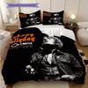 Johnny Hallyday Music Album bedding, duvet cover, pillowcase, home decoration, birthday gift (1 * duvet cover+2 * pillowcase, coreless)