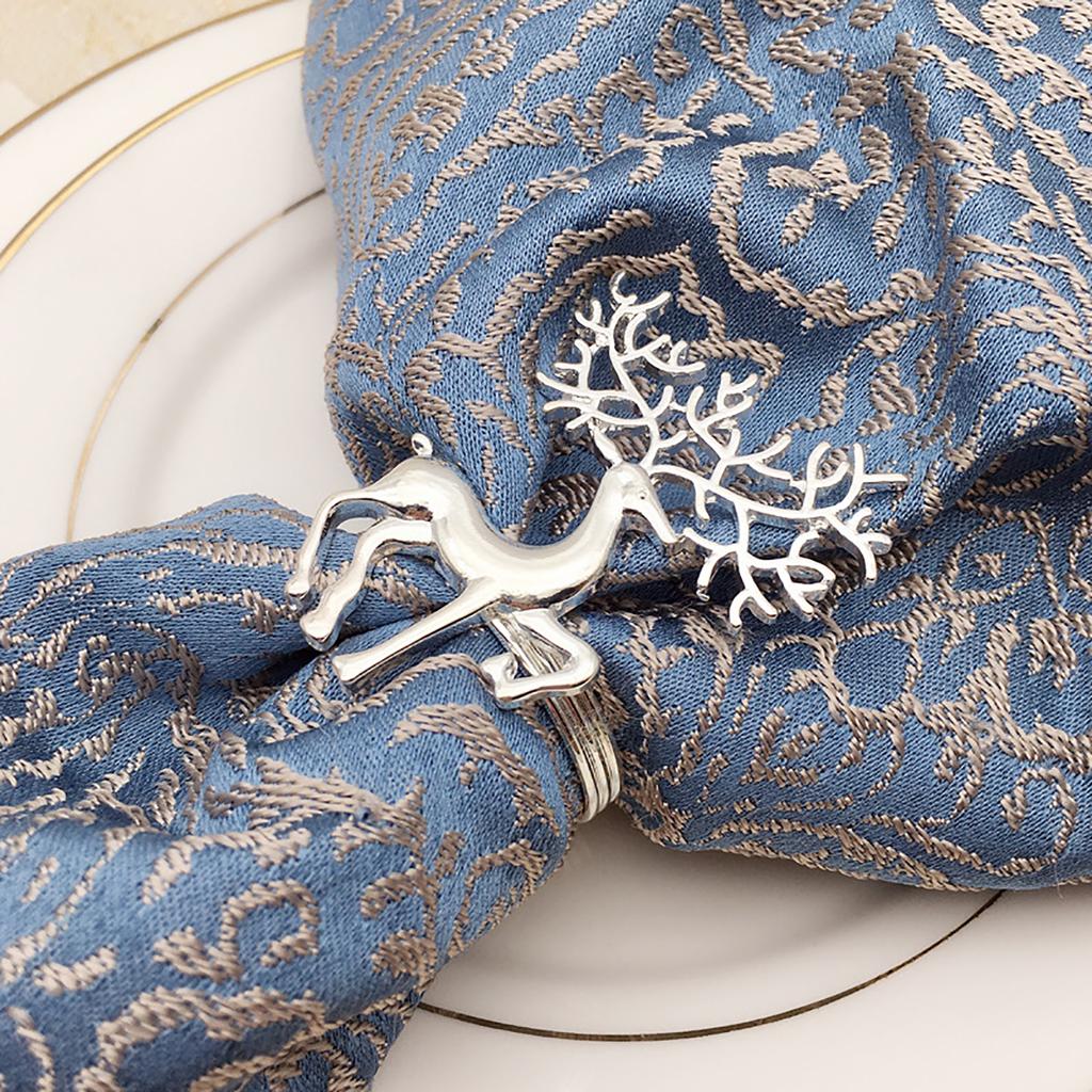 6Pcs Deer Napkin Rings Holders Hotel Wedding Party Table Bouquet Decor 6Pcs Deer Napkin Rings Holders Hotel Wedding Party Table Bouquet Decor