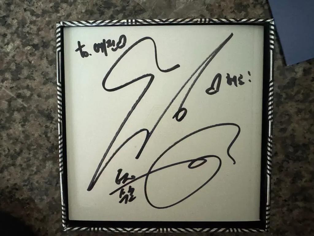 EXO Overdose: Sooho Solo Autographed Signed Album Used