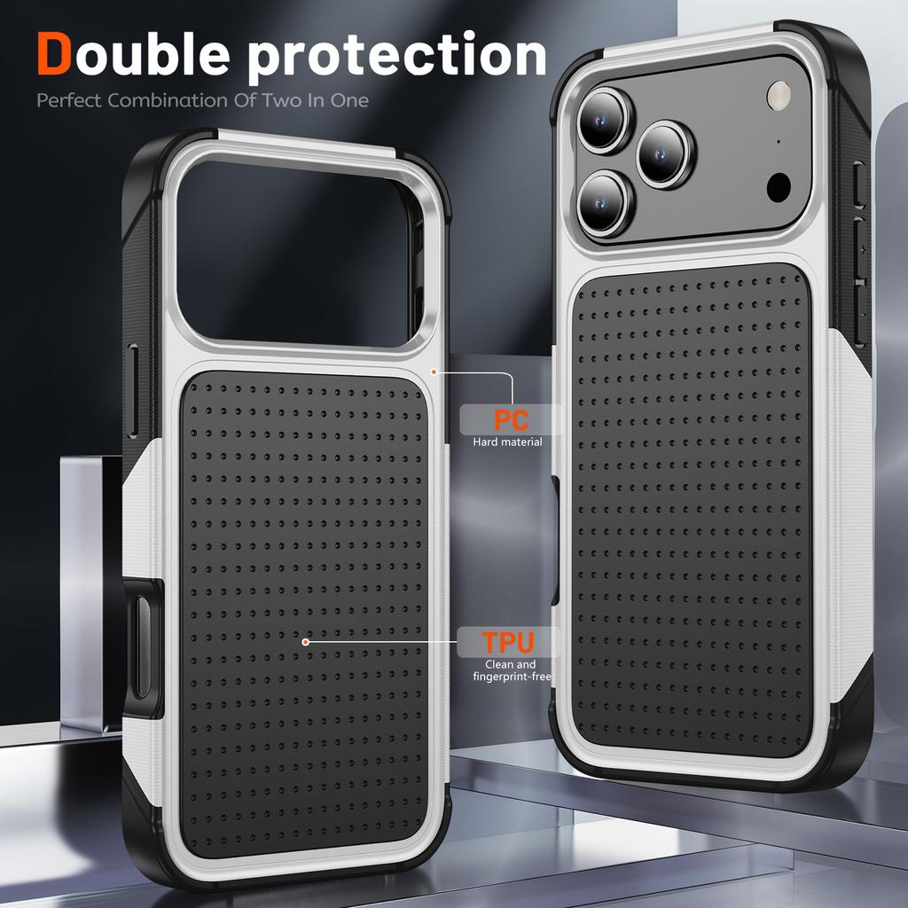 Anti-Dust Military Protective Case for Iphone 17 Pro Max Air Iphone17 16 15 Plus 14 13 Pro Mobile Phone Bag Covers