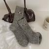 Thickened Wool Socks for Warmth, Mid-tube Wool Pile Socks for Women