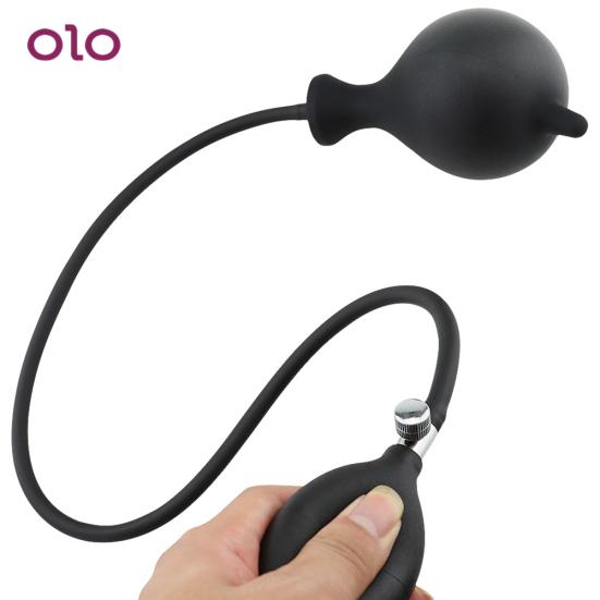 Couple Sharing Sex Toys Anal Butt Plug Sex Toy Inflatable Dilator Large Pump Adult