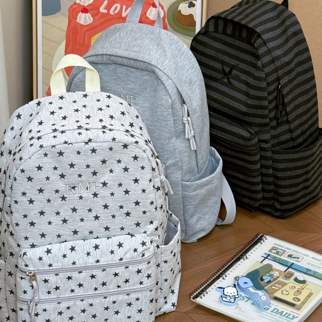 Schoolbag Korean 1011 College Student School Bag Women's Large Capacity Lightweight Backpack College Student Travel Commuter Backpack