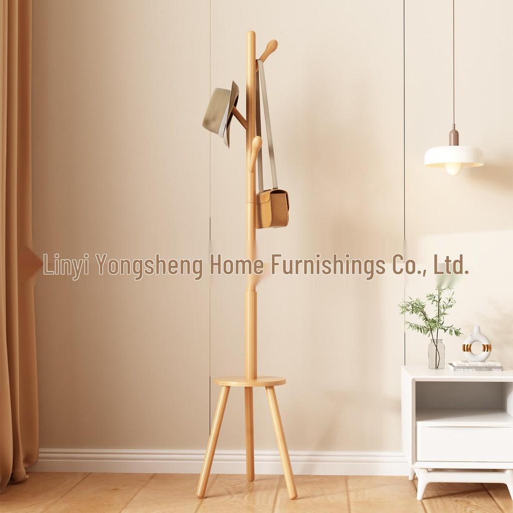 Solid Wood Clothes Rack for Living Room & Bedroom - Beech Wood Hanger