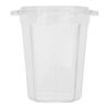 51mm Kaffeedosierbecher 100ml Kaffeepulver-Zuführer Schnüffeltasse Verdicktes PC Antistatisch Transparent