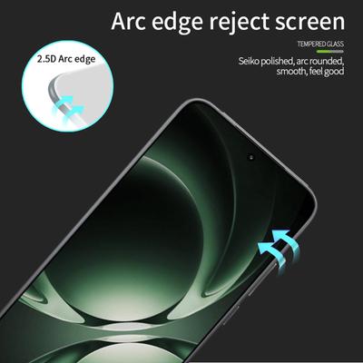 For Xiaomi Redmi K80 Ultra 5G Screen Protector MOFI 9H Full Glue Full Coverage High Aluminum-Silicon Glass Film