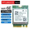 RTL8852AE/BE/CE Wi-Fi 6E Wireless Network Card with 5G Dual-Band and Bluetooth 5.3 for Laptops and Desktops
