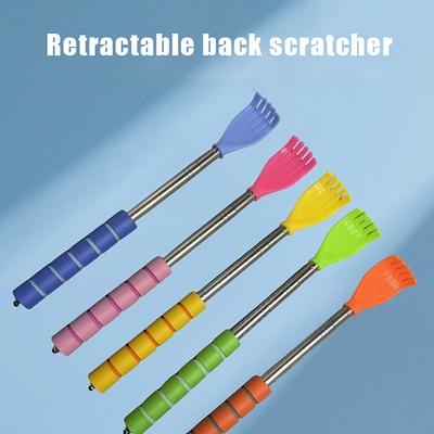 1Pcs Telescopic Back Scratcher Portable Extendable Back Scratchers Men Women Hand Massage Tool Massage Claw Massage Tools