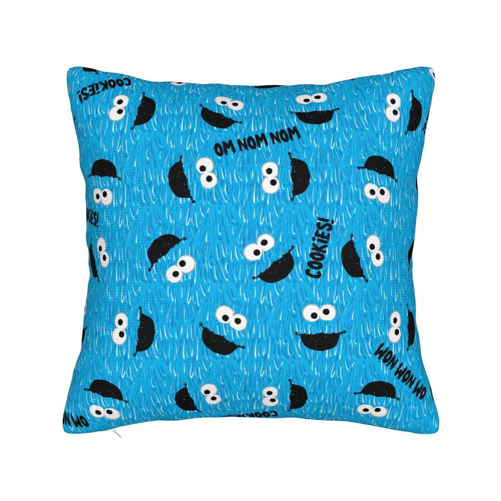 Warm Car Cookies Monsters Decorations Pillowcase Stuff Pillow Covers Square Multi Size