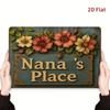 Vintage Metal Wall Sign Retro Tin Plaque Home Decor