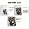 Op Maat Gemaakte Langharige Chihuahua Deken Hondenfoto Fleece Plaid Alle Seizoenen Zacht Warm Beddengoed Huisdecoratie Cadeau voor Hondenliefhebbers