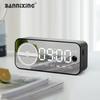 Intelligente KI-Sprach-Audio-Bluetooth-Wecker Schreibtischuhr Kabelloser Bluetooth-Lautsprecher Studentenwecker Tragbare Ladung