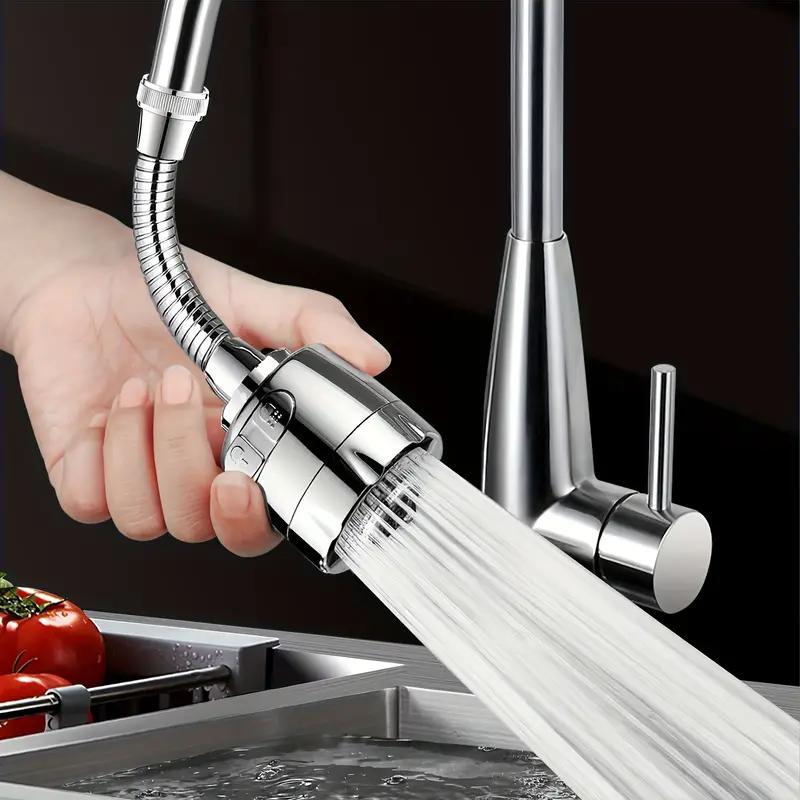 Two-speed Foamer, 1pc Kitchen Faucet Splash-proof Artifact Universal Rotatable Vegetable Washing Basin Replacement Universal Connectable